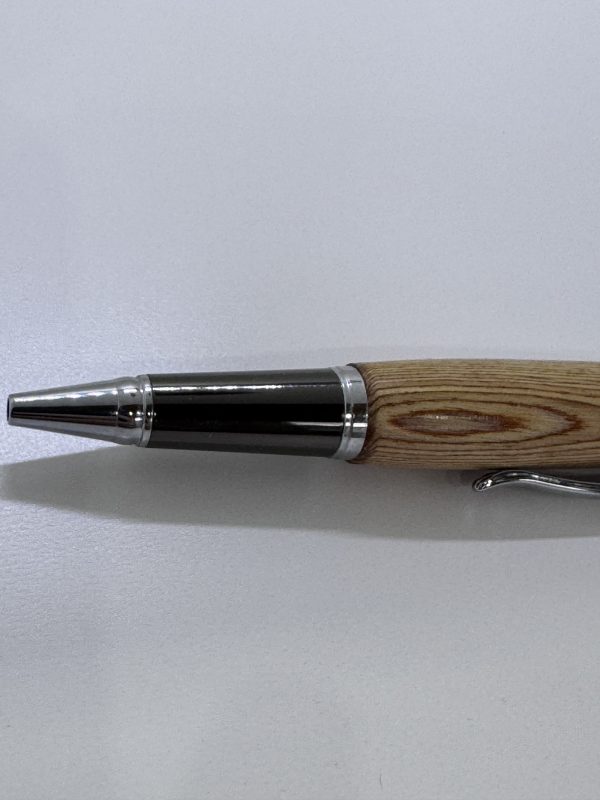 Ultra Rare genuine Spitfire Propeller ballpoint pen with chrome and gunmetal fittings - Image 3