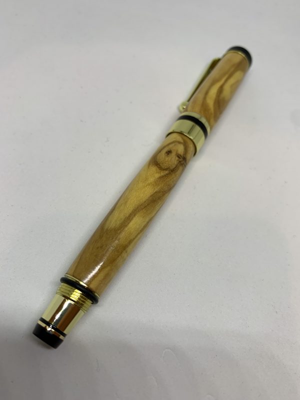 Handcrafted Olive wood fountain pen