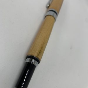 Scottish Douglas Fir handcrafted fountain pen with chrome fittings