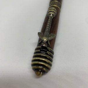 Handcrafted Honey Bee pen in panga panga wood
