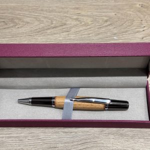 Ultra Rare genuine Spitfire Propeller ballpoint pen with chrome and gunmetal fittings