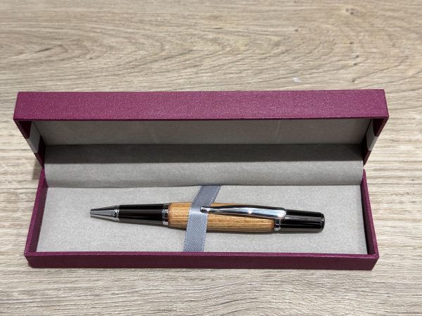 Ultra Rare genuine Spitfire Propeller ballpoint pen with chrome and gunmetal fittings